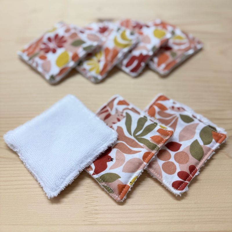 Pack de 7 lingettes lavables