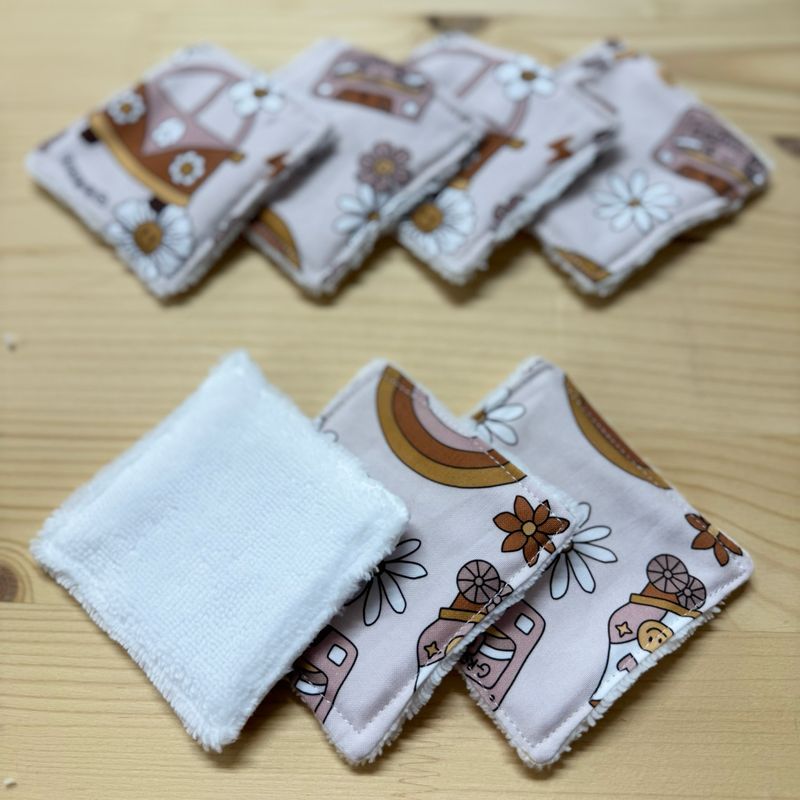 Pack de 7 lingettes lavables