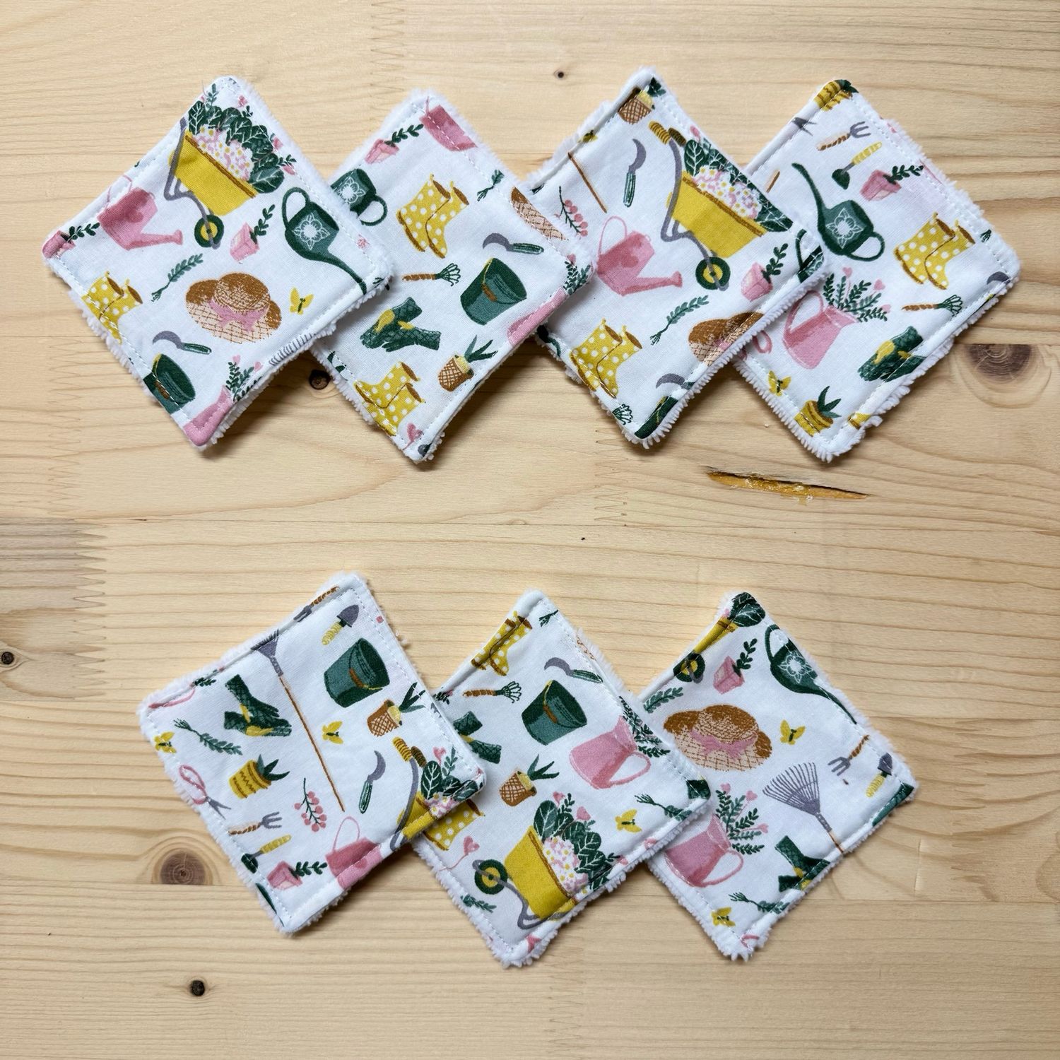 Pack de 7 lingettes lavables