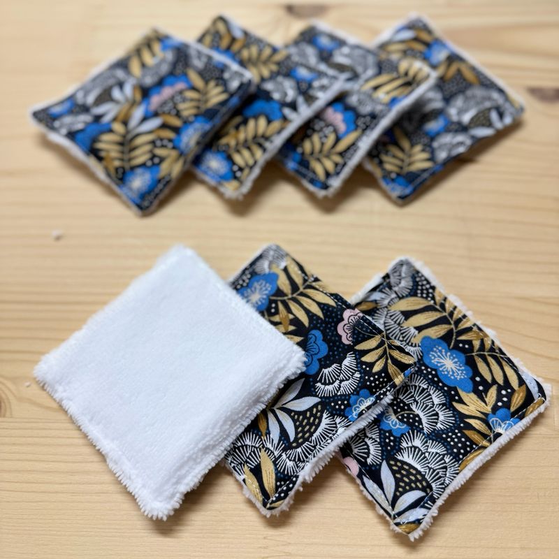 Pack de 7 lingettes lavables