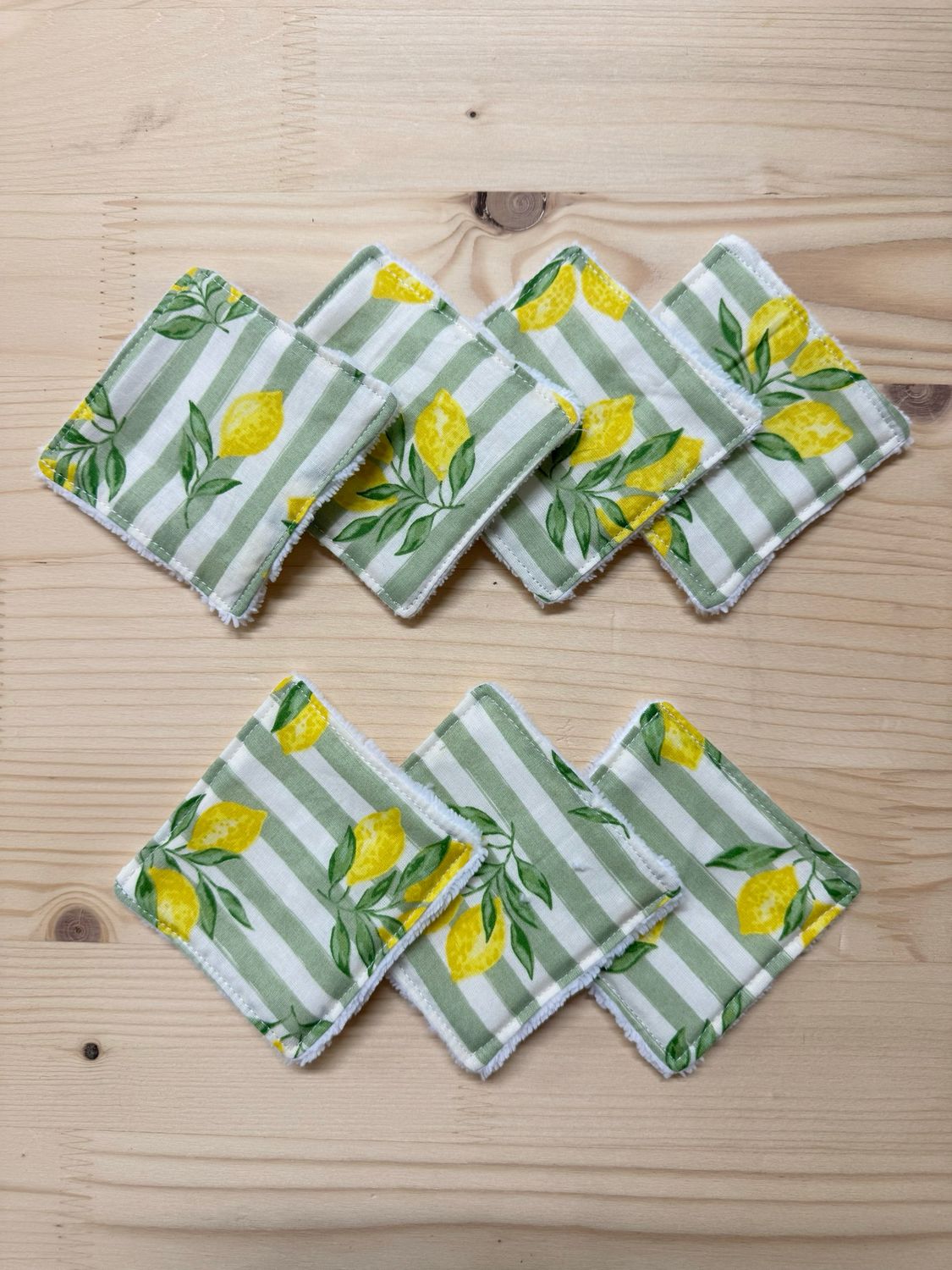 Pack de 7 lingettes lavables