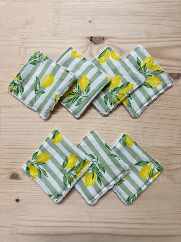 Pack de 7 lingettes lavables