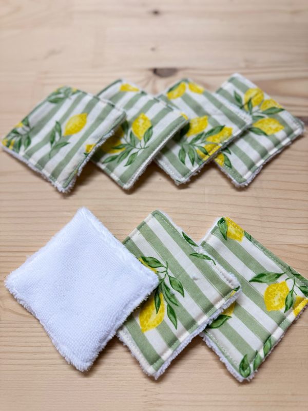 Pack de 7 lingettes lavables
