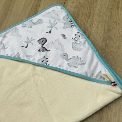 Cape de bain bébé - Motifs Dinosaure