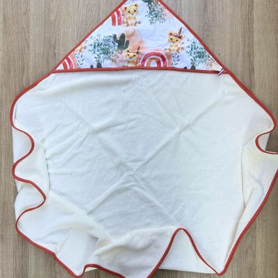 Cape de bain bébé - Motifs Savane