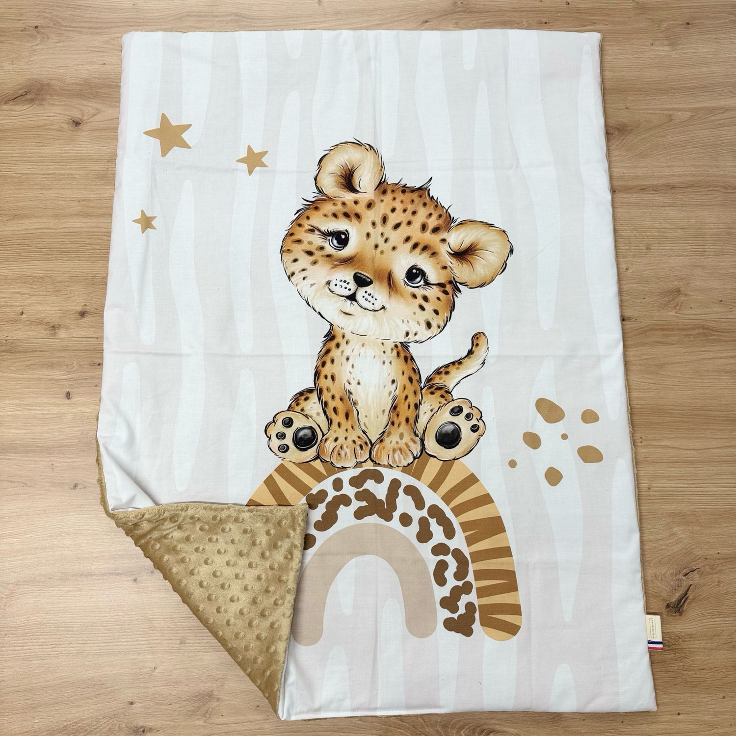 Couverture bébé personnalisable - Motifs Tigre
