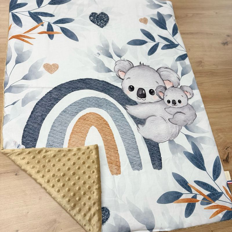 Couverture bébé personnalisable - Motifs Koala