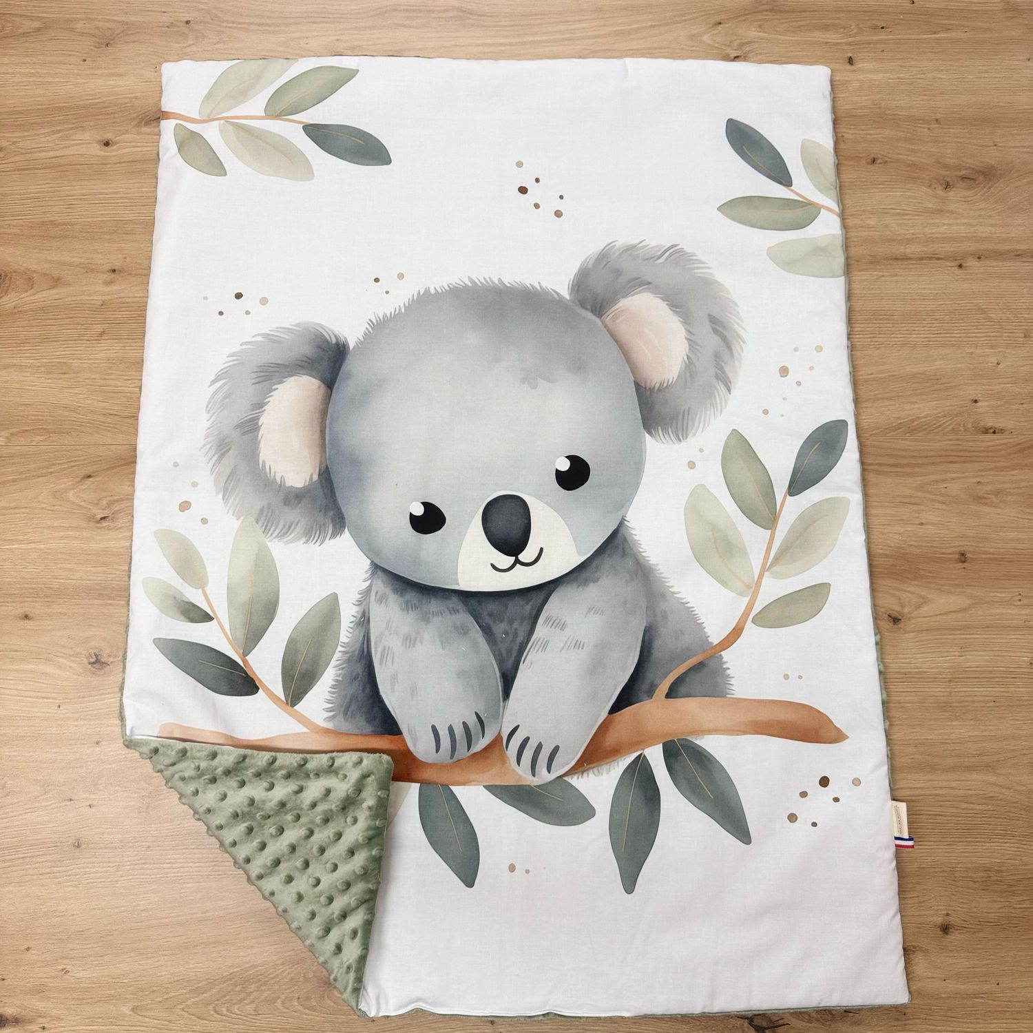 Couverture bébé personnalisable - Motifs Koala