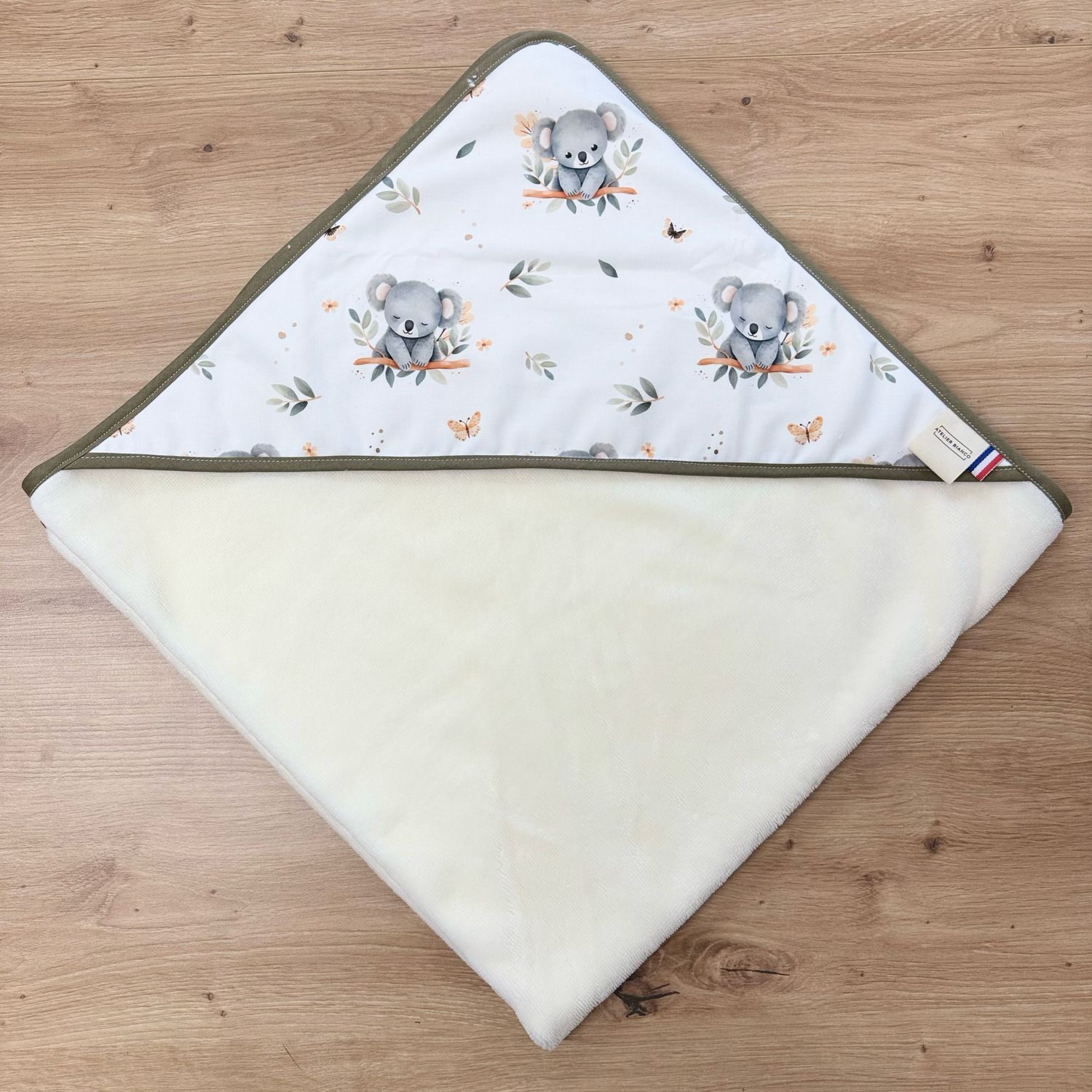 Cape de bain bébé - Motifs Koala