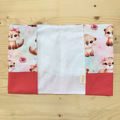 Protège carnet de santé - Motifs Loutres