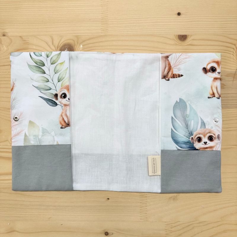 Protège carnet de santé - Motifs Lémuriens