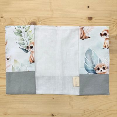 Protège carnet de santé - Motifs Lémuriens