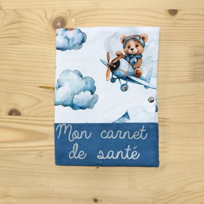 Protège carnet de santé - Motifs Ourson