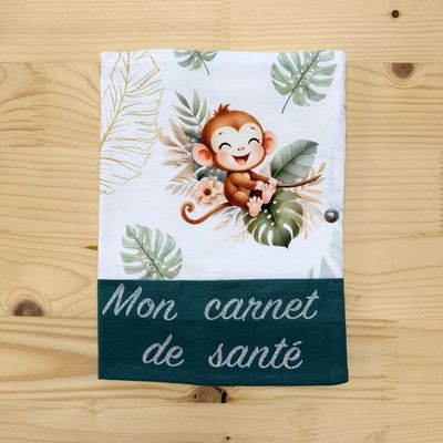 Protège carnet de santé - Motifs Singe
