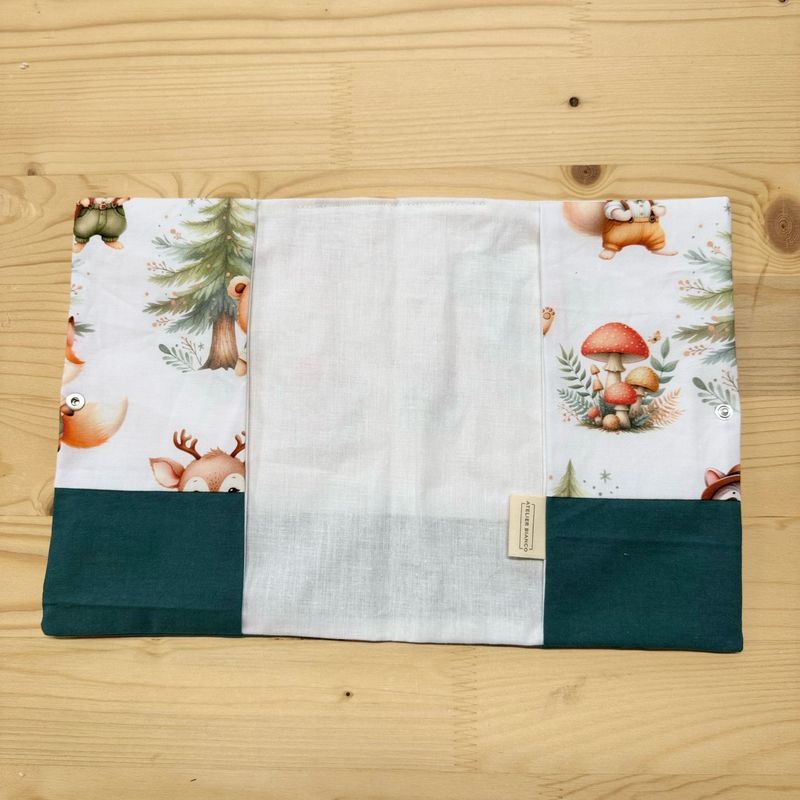 Protège carnet de santé - Motifs Forêt