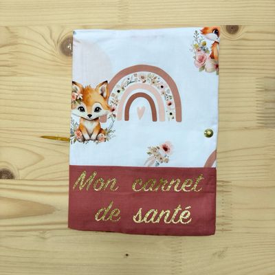 Protège carnet de santé - Motifs Renard