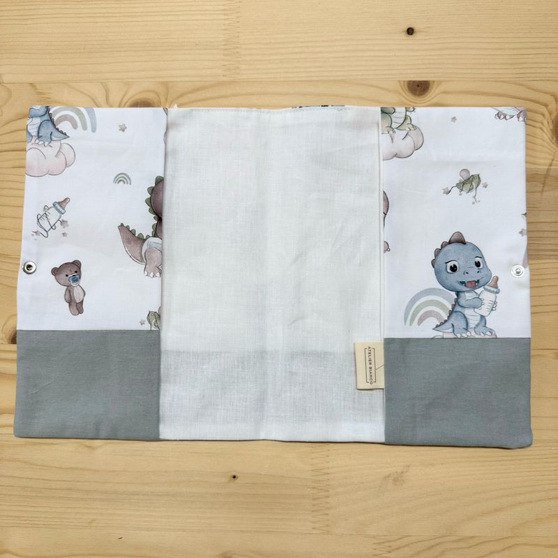 Protège carnet de santé - Motifs Dinosaures