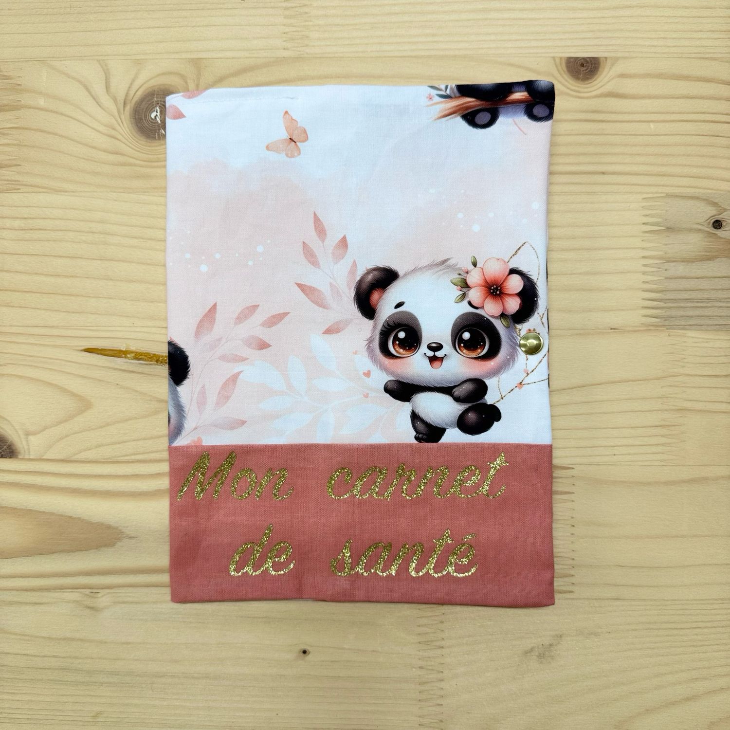 Protège carnet de santé - Motifs Panda