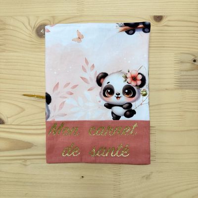 Protège carnet de santé - Motifs Panda