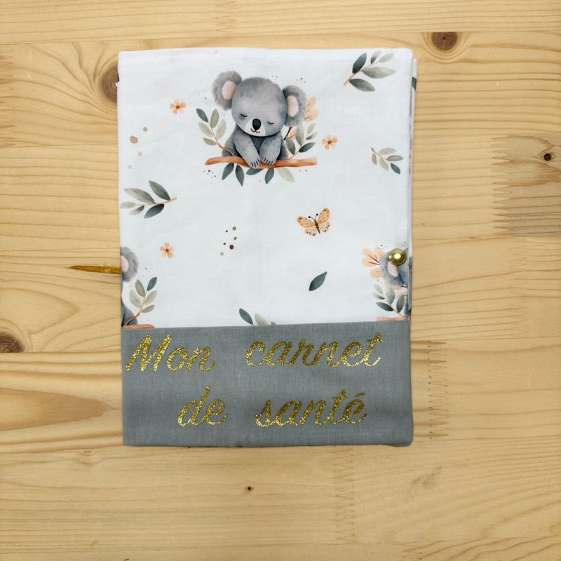 Protège carnet de santé - Motifs Koala