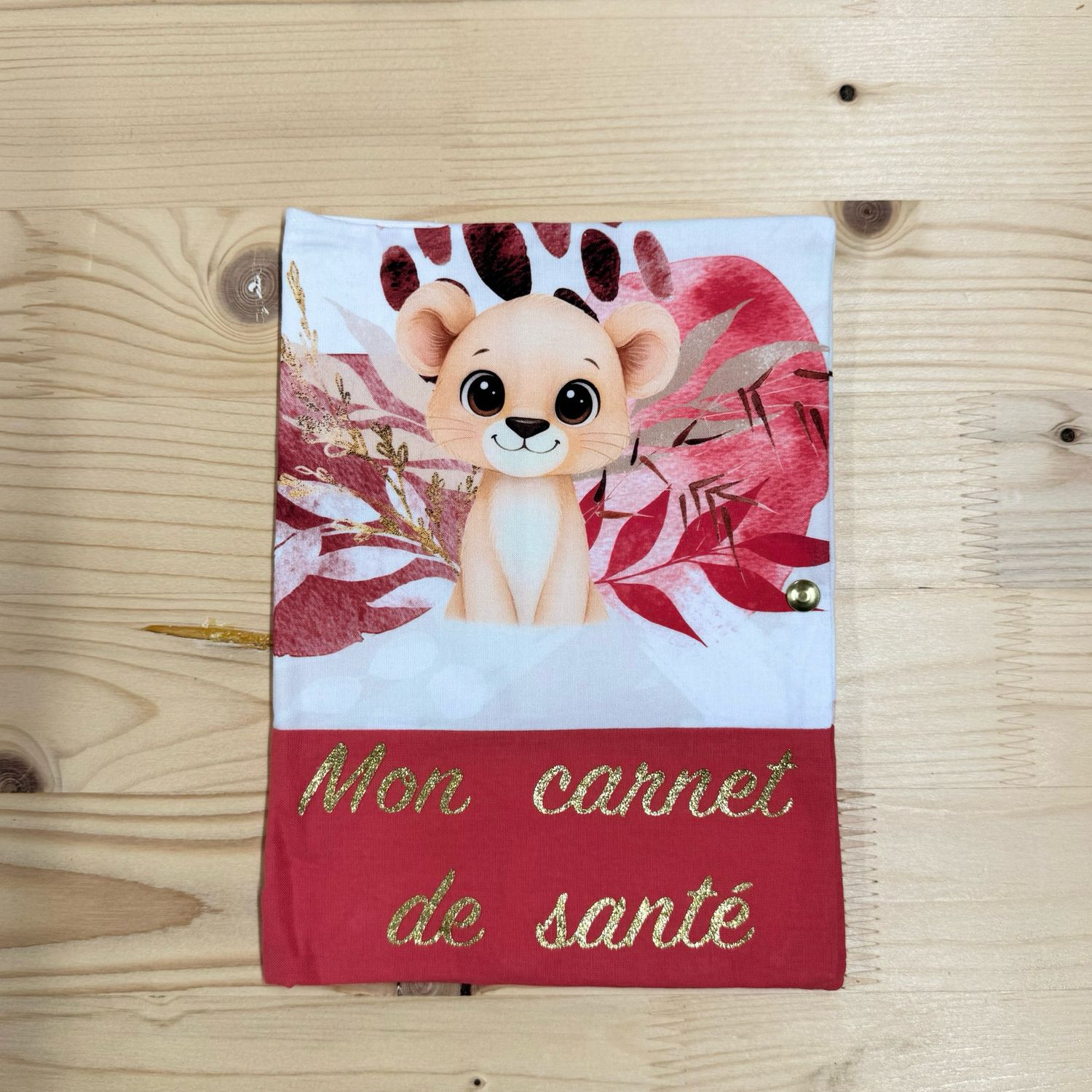 Protège carnet de santé - Motifs Savane