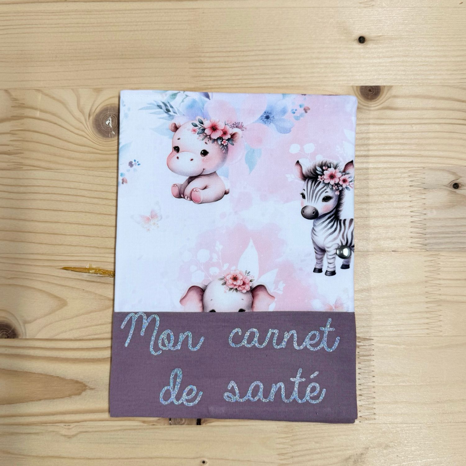 Protège carnet de santé - Motifs Animaux
