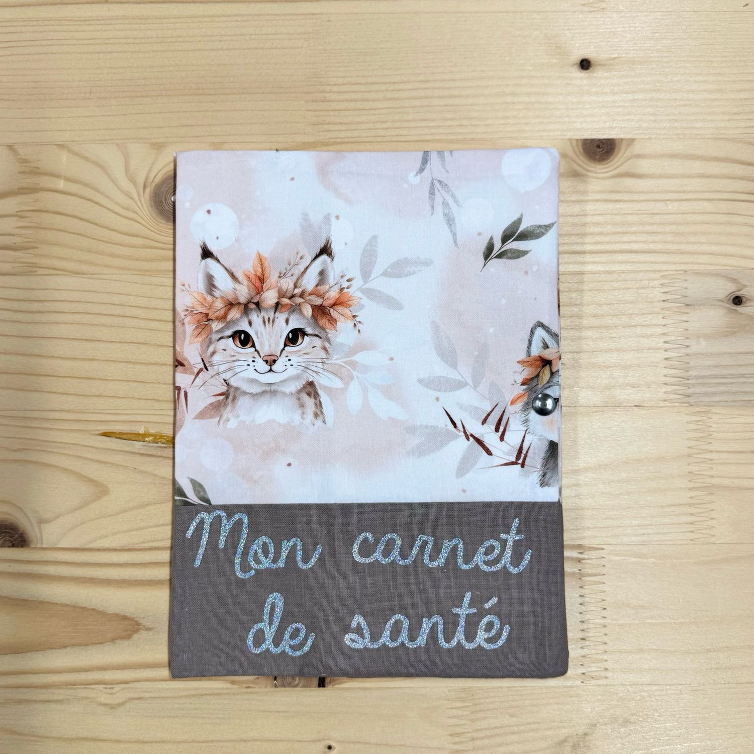 Protège carnet de santé - Motifs Forêt