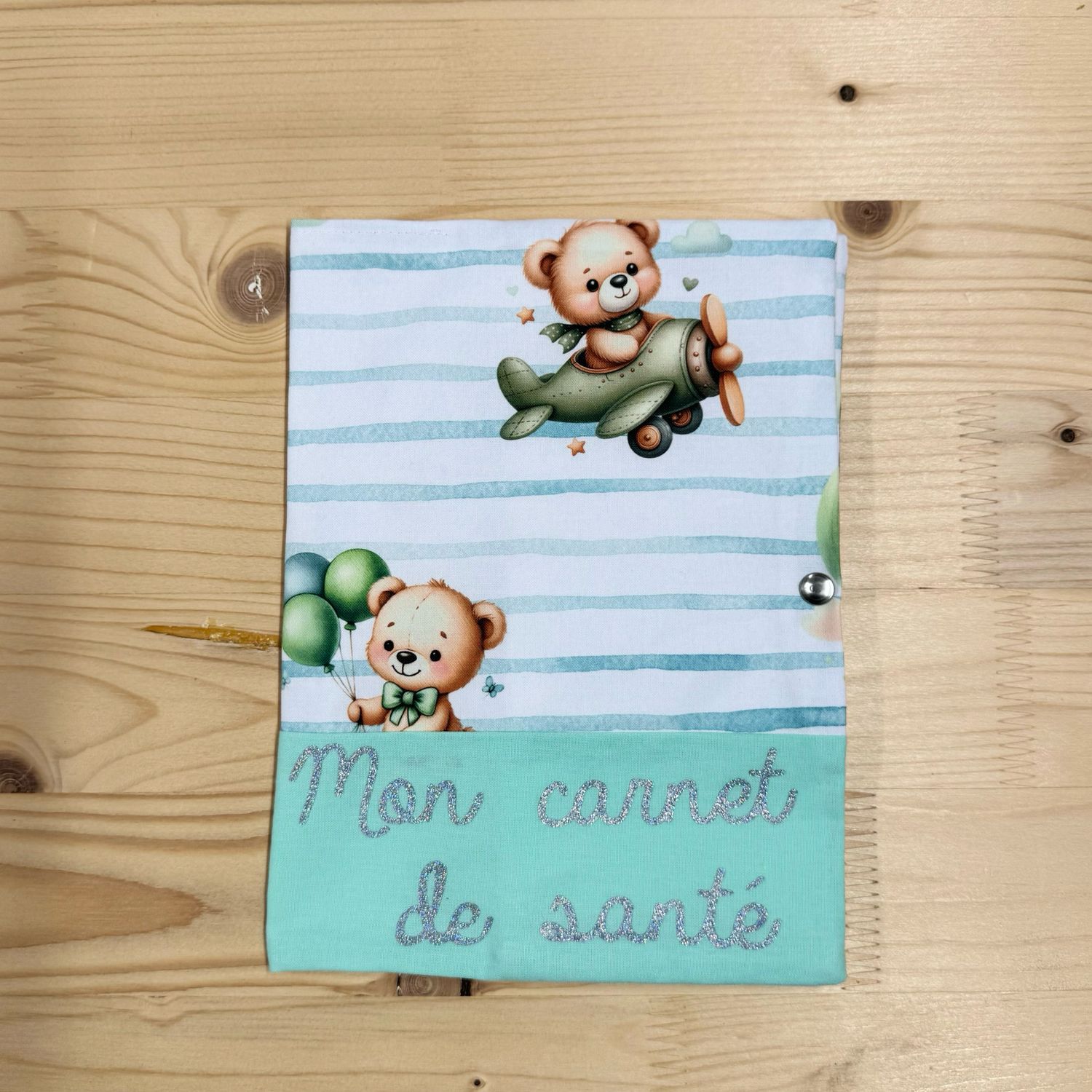 Protège carnet de santé - Motifs Ours