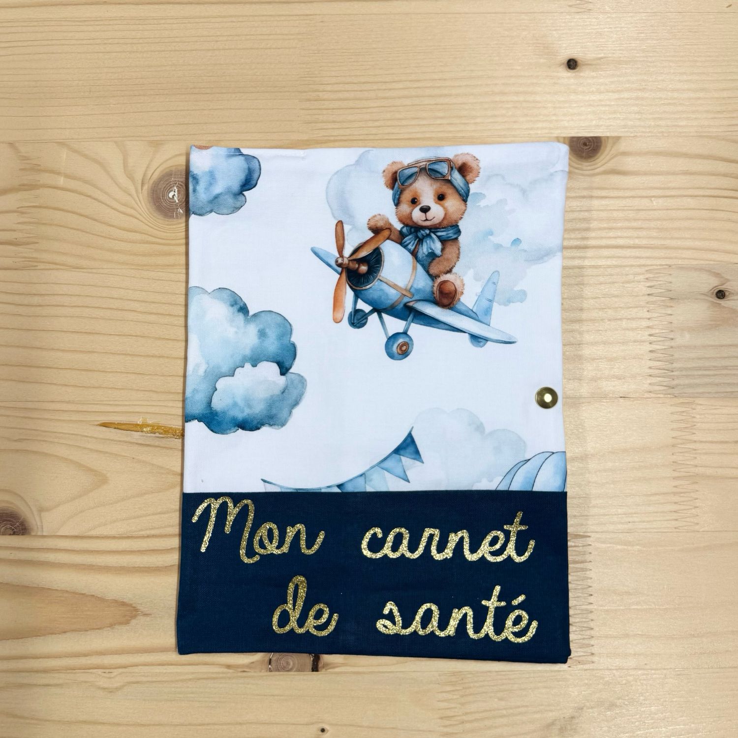 Protège carnet de santé - Motifs Ourson