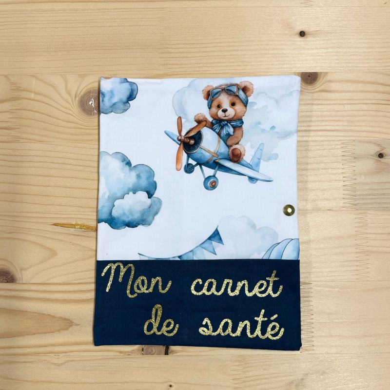 Protège carnet de santé - Motifs Ourson