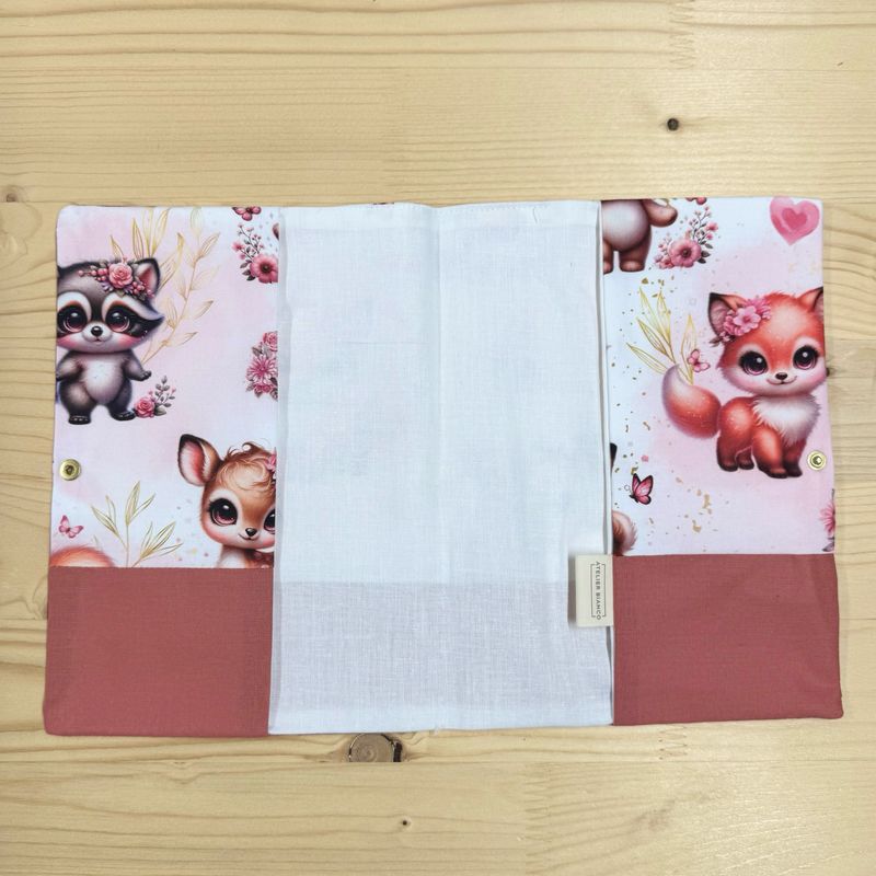 Protège carnet de santé - Motifs Forêt