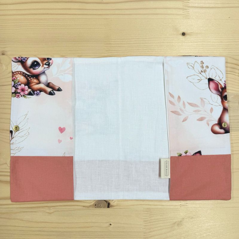 Protège carnet de santé - Motifs Biche