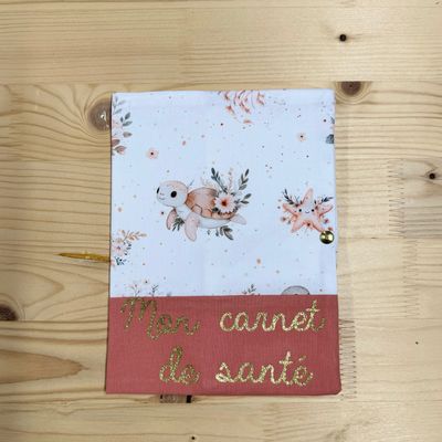 Protège carnet de santé - Motifs Tortue