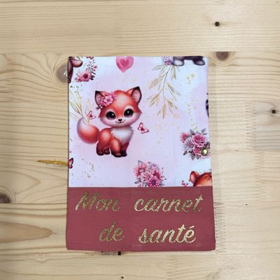 Protège carnet de santé - Motifs Forêt
