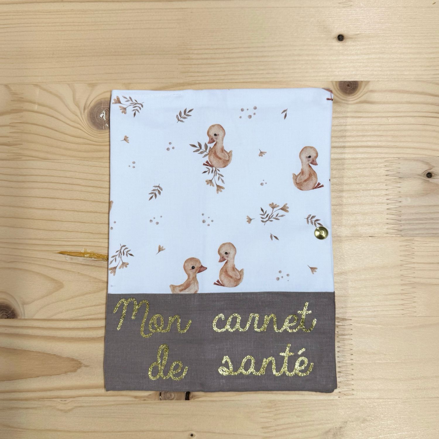 Protège carnet de santé - Motifs Canard