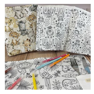 Cahier de coloriage lavable