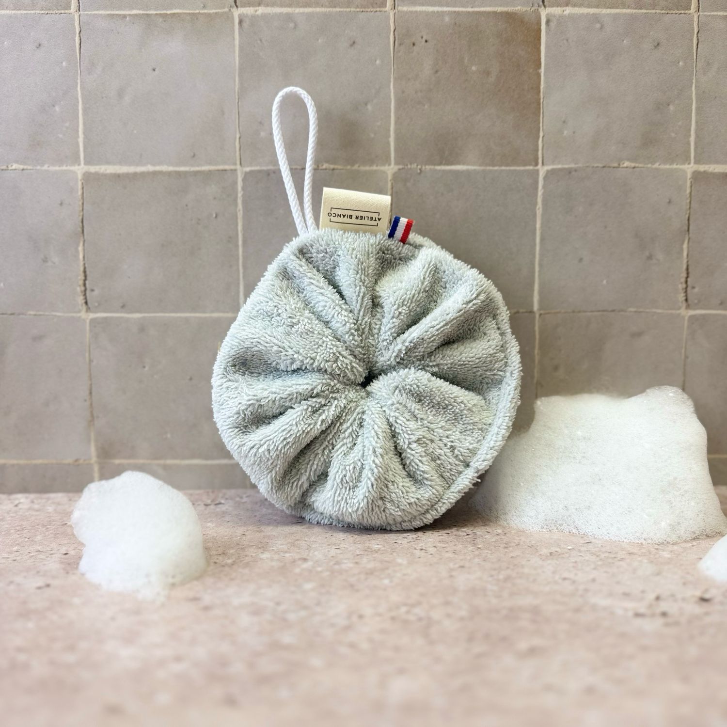 Fleur de douche Gris clair 