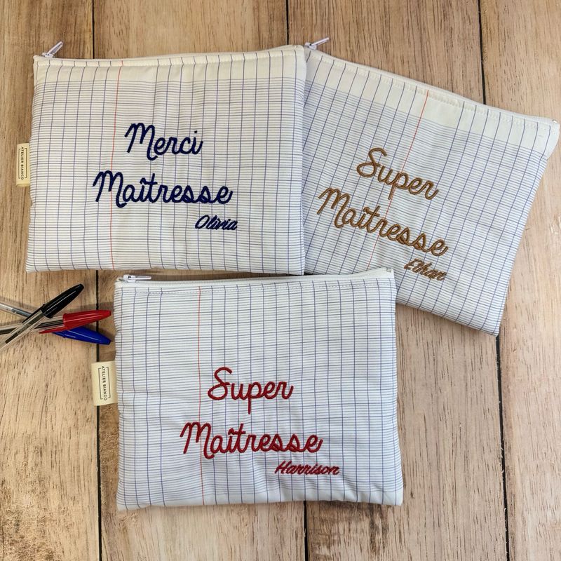 Pochette fin d’année scolaire PERSONNALISABLE