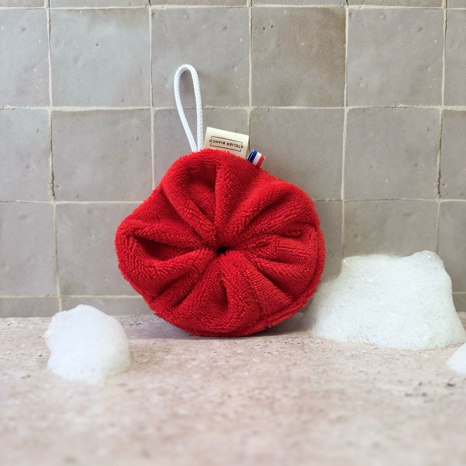 Fleur de douche Rouge