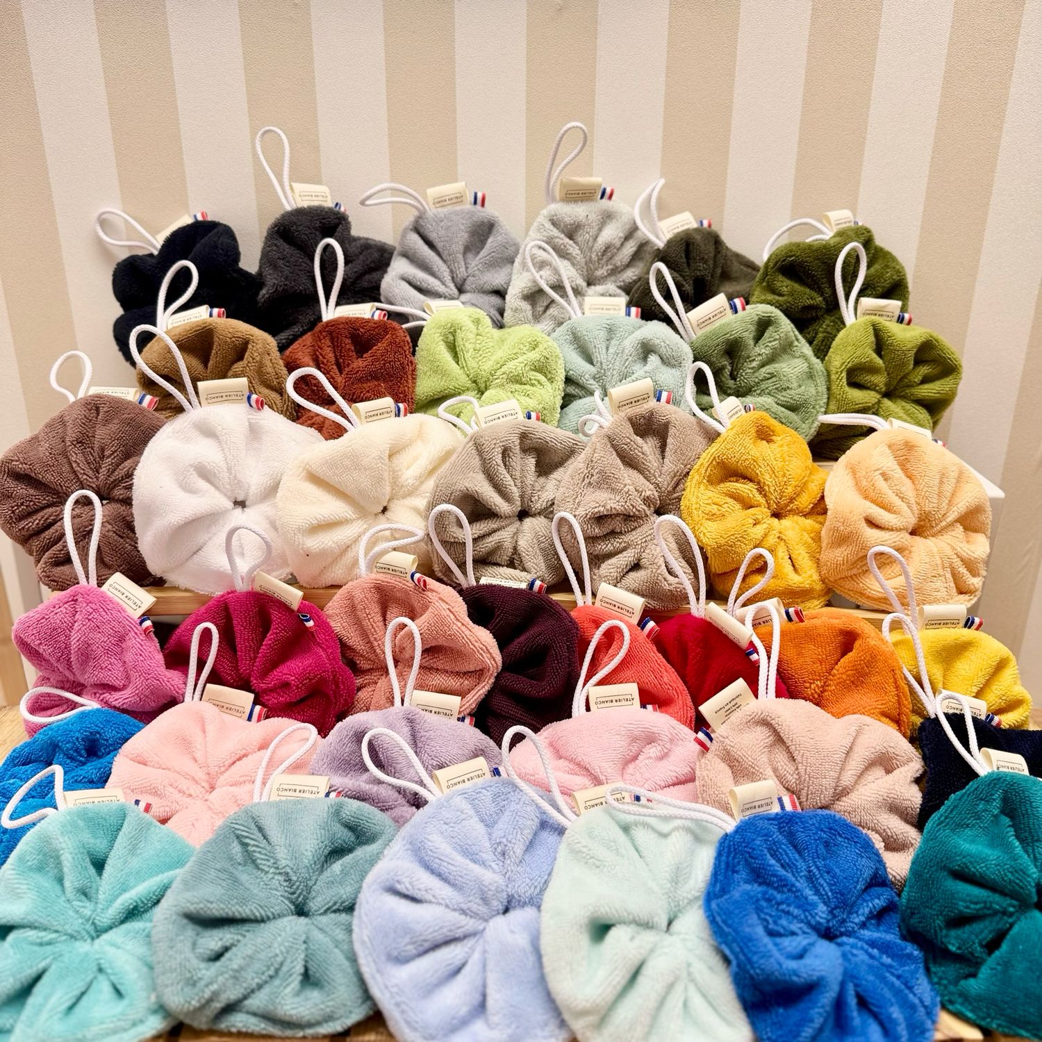 Lot de 6  fleurs de douche