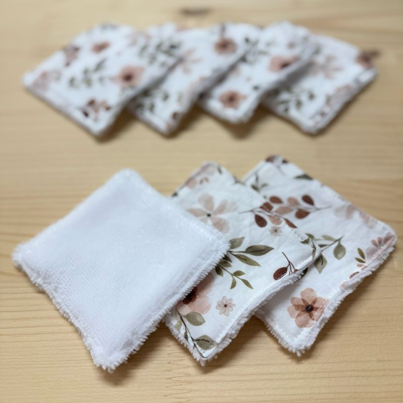 Pack de 7 lingettes lavables