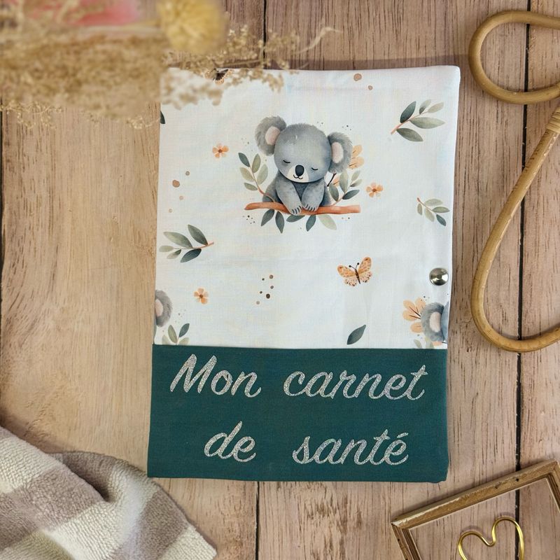 Protège carnet de santé - Motifs Koala