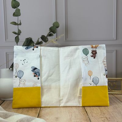 Protège carnet de santé - Motifs Avion, Animaux, Montgolfières