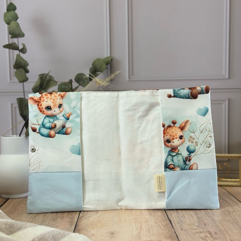 Protège carnet de santé - Motifs Girafe