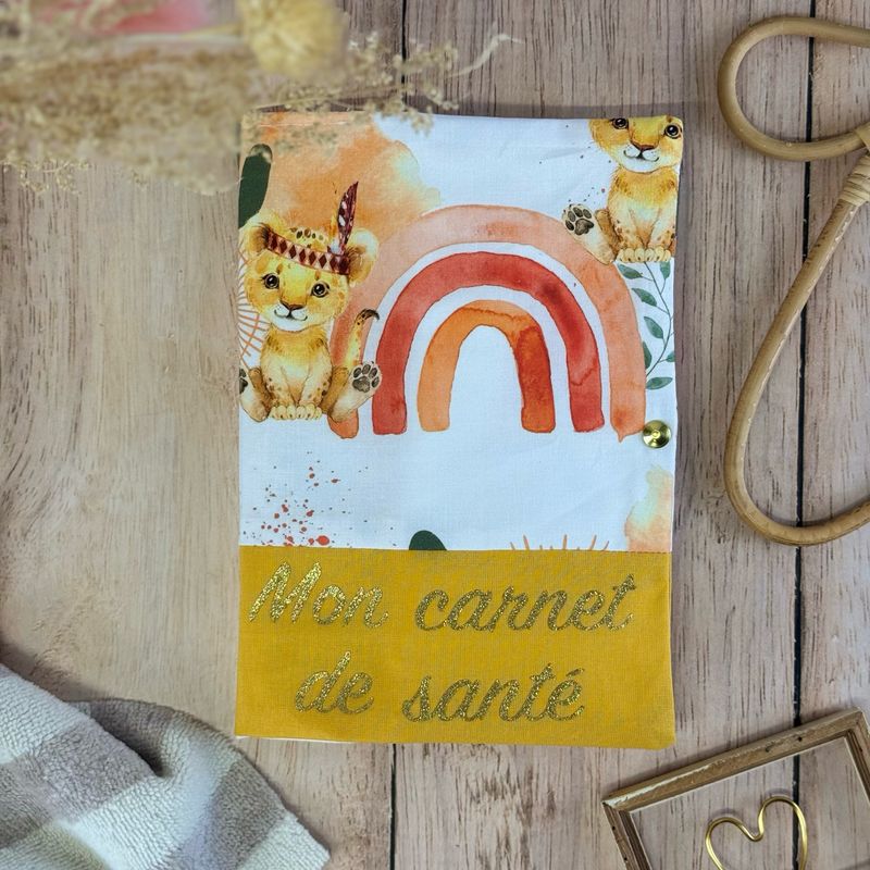 Protège carnet de santé - Motifs Savane