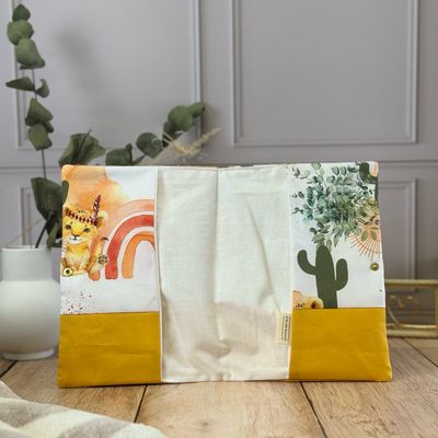 Protège carnet de santé - Motifs Savane