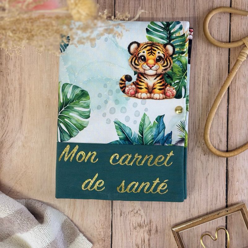 Protège carnet de santé - Motifs Savane