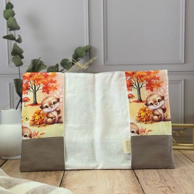 Protège carnet de santé - Motifs Loutres