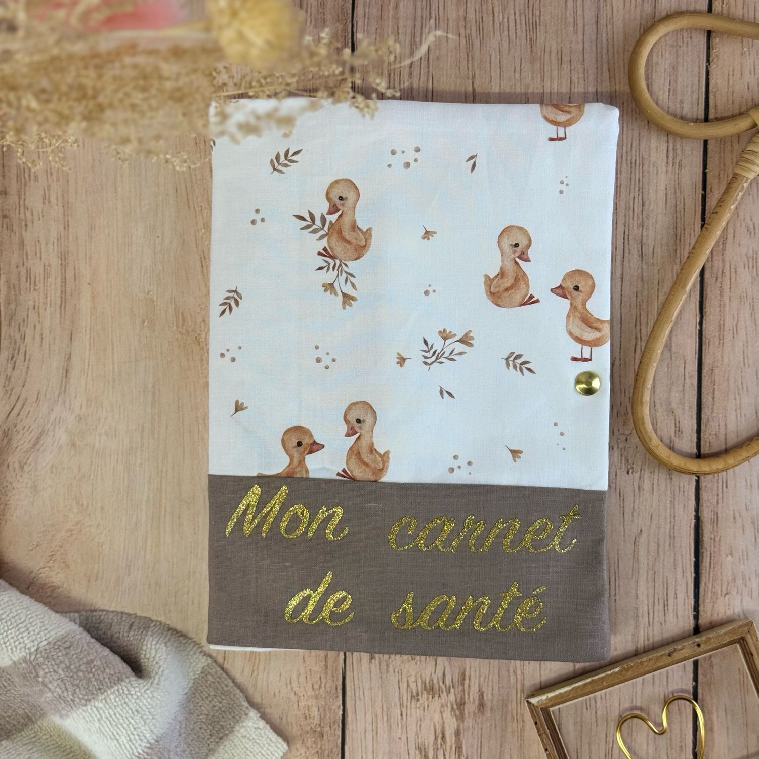 Protège carnet de santé - Motifs Canard
