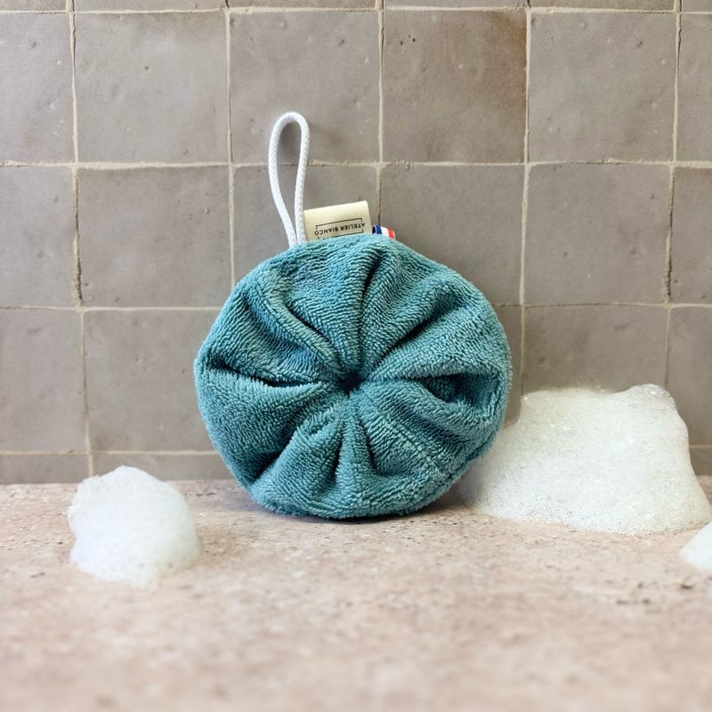 Fleur de douche Bleu gris